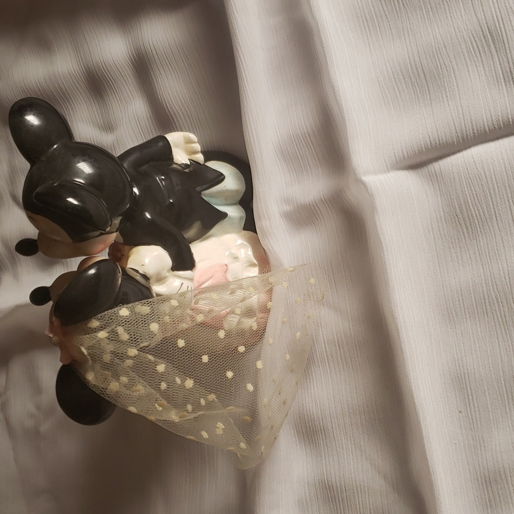 Mickey& Mini  Cake Topper for Wedding or Bridal Shower - Picture 3 of 3
